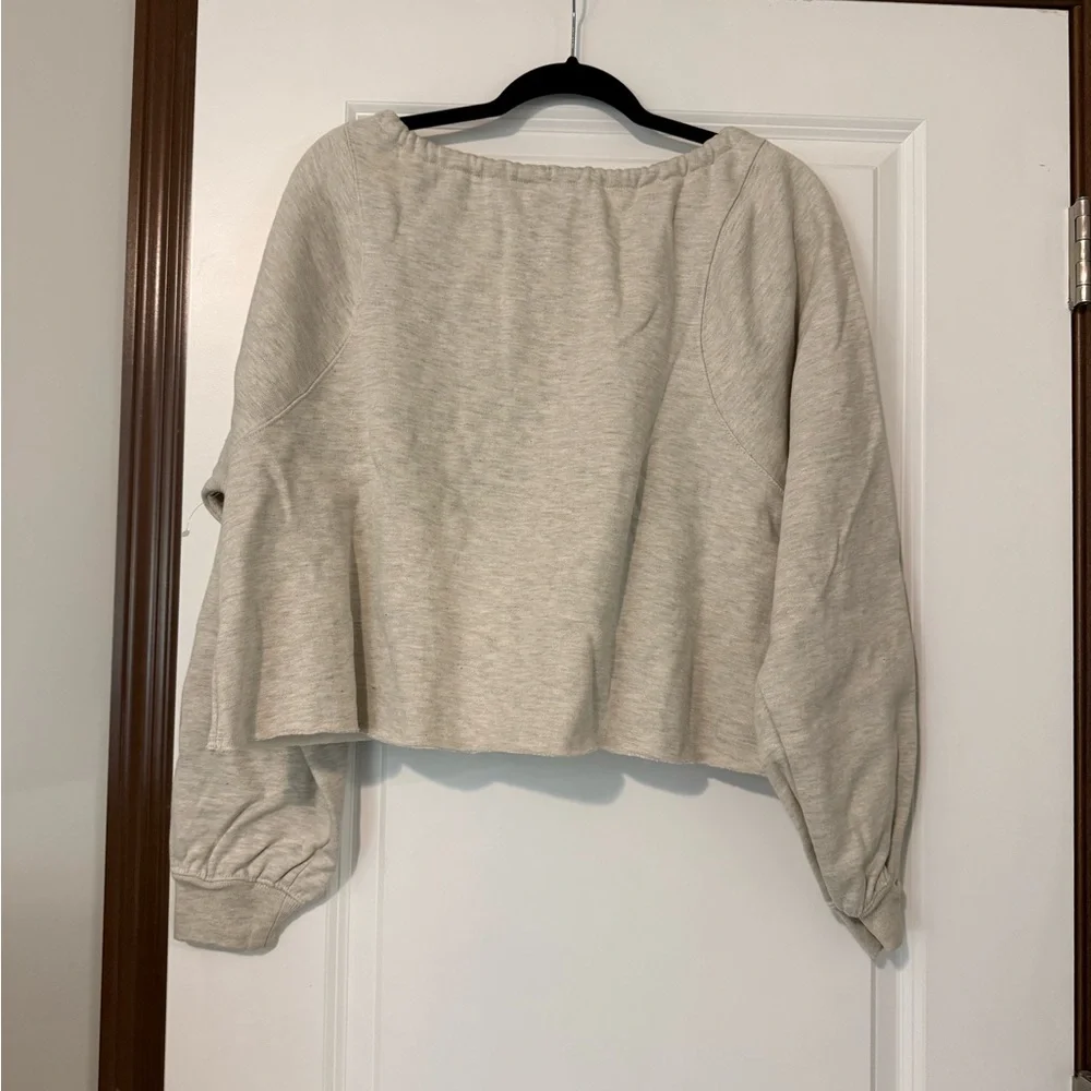 NWOT Free People For the Win Sweatshirt - Picture 4 of 4